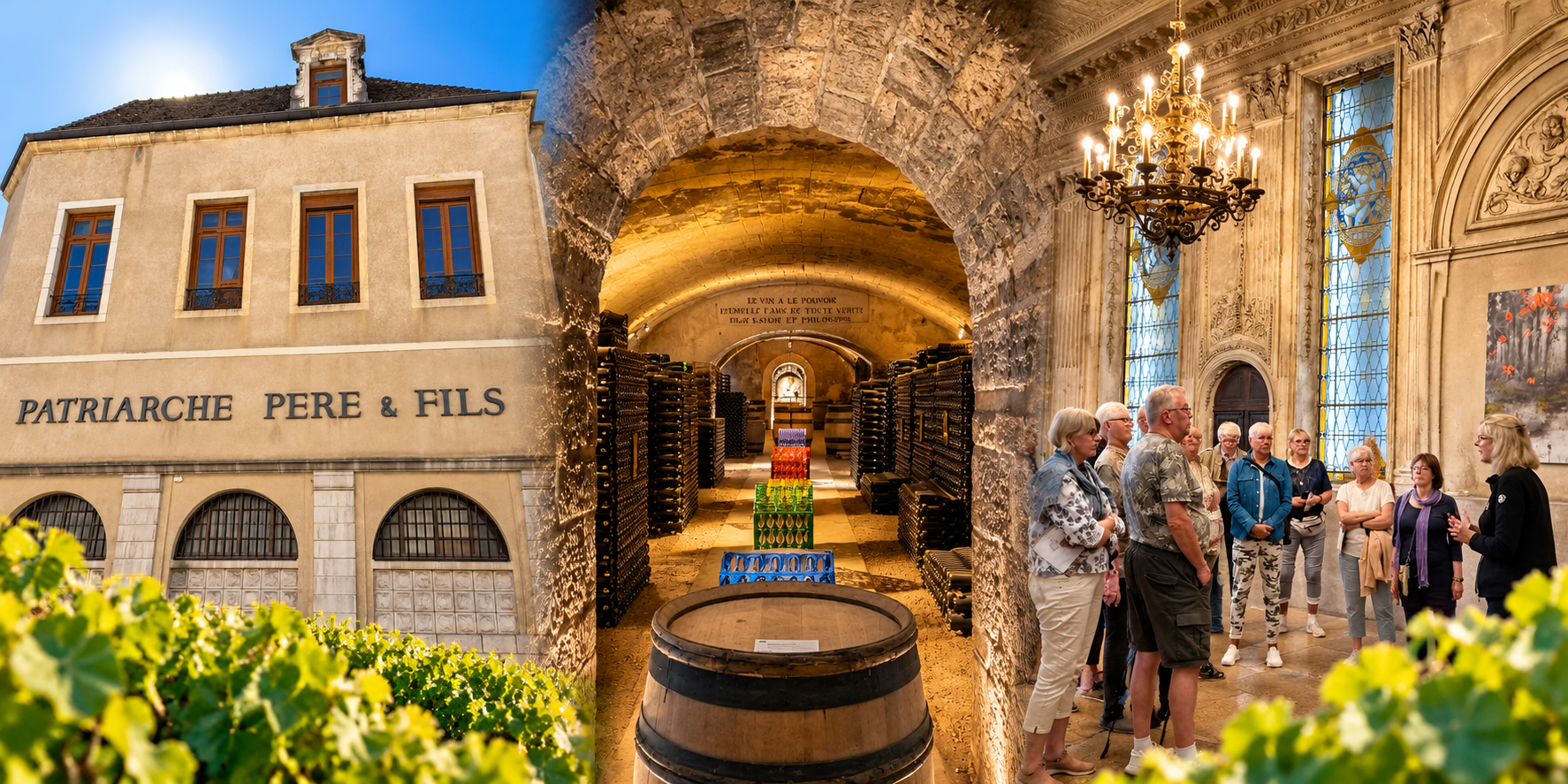 FRÅN ALSACE TILL BOURGOGNE OCH CHARMIGA BEAUNE